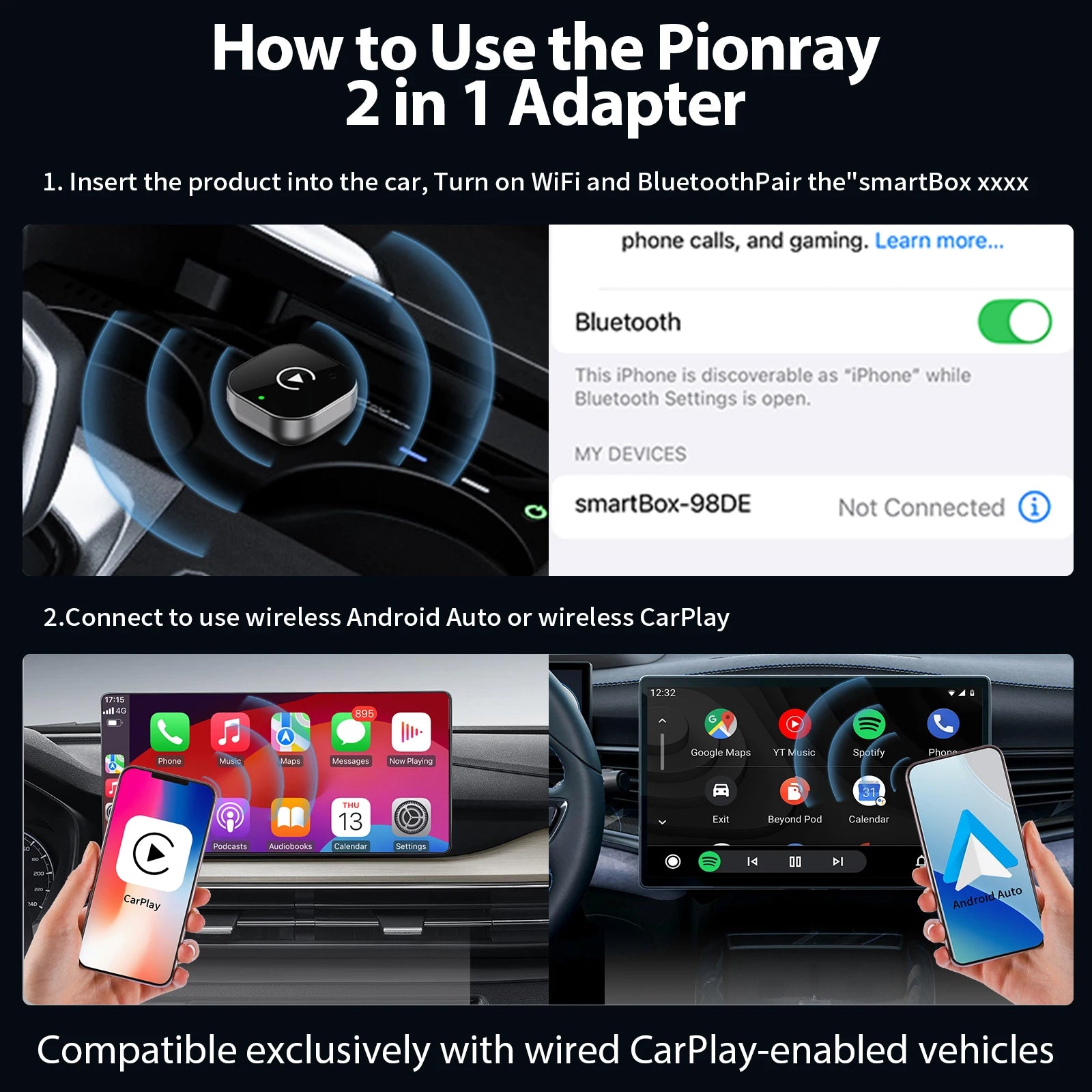 Wireless CarPlay Adapter